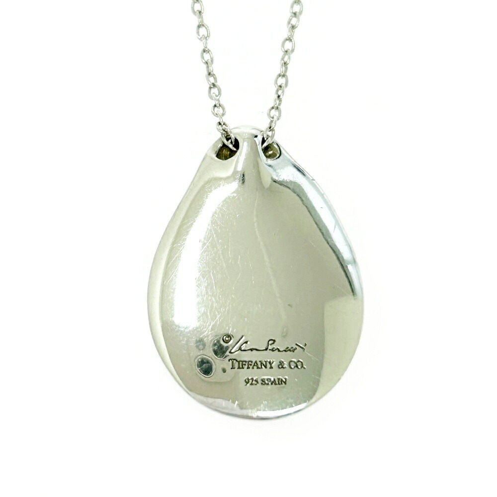 Tiffany Co Silver Elsa Peretti Madonna Necklace